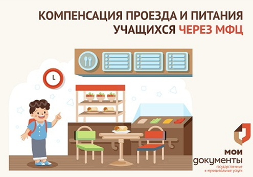 Оформить компенсацию проезда и питания учащихся можно в МФЦ. Оформить компенсацию проезда и питания учащихся можно в МФЦ.